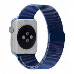  TTech Milanese Steel Loop  Apple watch 42 mm/44 mm Dark Blue (BS-000058339)