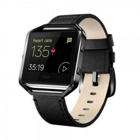  TTech Leather Colourful Series Fitbit Blaze Black (BS-000066637)