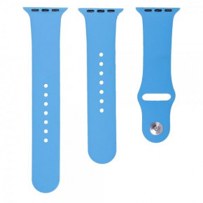  TTech 3 in 1 Silicone Series  Apple watch 42 mm/44 mm Blue (BS-000066520) 3