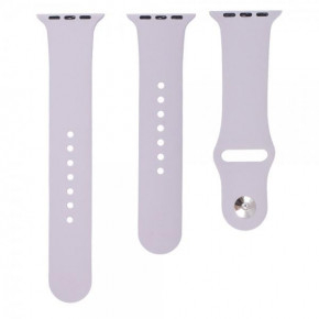  TTech 3 in 1 Silicone Series  Apple watch 42 mm/44 mm Lavander (BS-000066520) 3