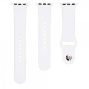  TTech 3 in 1 Silicone Series  Apple watch 38 mm/40 mm White (BS-000066500) 3