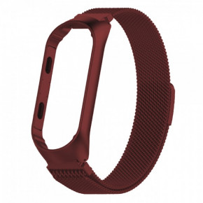  TTech Milanese Steel Loop Series  Xiaomi Mi Band 4 Red (BS-000067041)