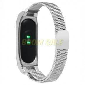  TTech Milanese Series  Xiaomi Mi Band 2 Silver 3