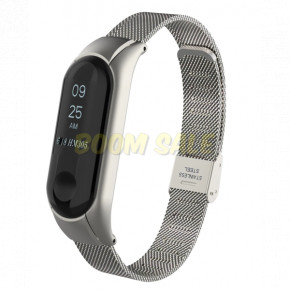  TTech Mesh Steel Series  Xiaomi Mi Band 3 Silver