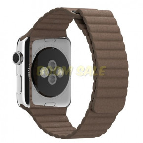  TTech Leather Loop Series  Apple watch 42 mm/44 mm Brown 5