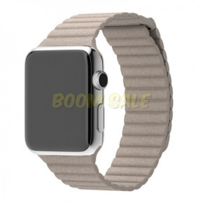  TTech Leather Loop Series  Apple watch 42 mm/44 mm Gray 3