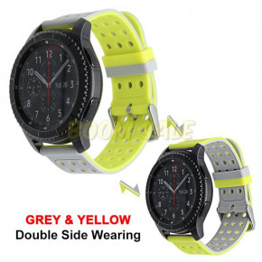  TTech Double Color Series  Samsung Gear S3 Gray &; Yellow