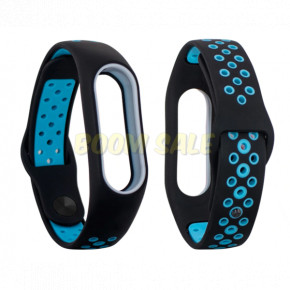  TTech Nike Design Series  Xiaomi Mi Band 2 Black &; Blue