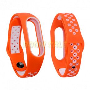  TTech Nike Design Series  Xiaomi Mi Band 2 Orange &; White