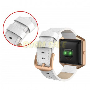  TTech Leather Colourful Series Fitbit Blaze White 4