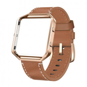  TTech Leather Colourful Series Fitbit Blaze Brown