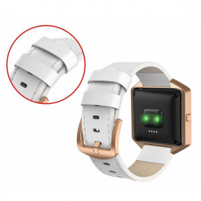  TTech Leather Colourful Series Fitbit Blaze White 3