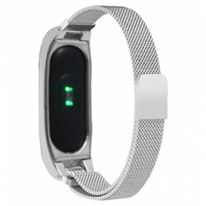  TTech Milanese Series Xiaomi Mi Band 2 Silver 4