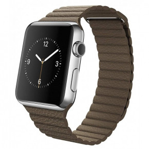  TTech Leather Loop Series  Apple watch 42 mm/44 mm Brown (BS-000058331)