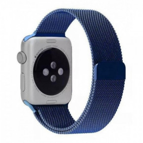  TTech Milanese Steel Loop  Apple watch 42 mm/44 mm Dark Blue (BS-000058339) 5