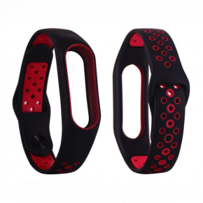  TTech Nike Design Series  Xiaomi Mi Band 2 Black &; Red (BS-000058960)