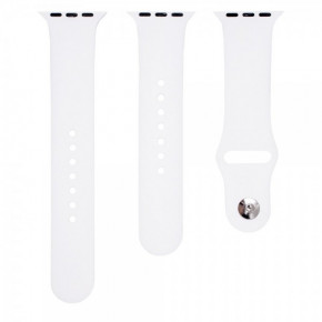  TTech 3 in 1 Silicone Series  Apple watch 38 mm/40 mm White (BS-000066500) 3