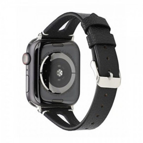  TTech Leather model V Series  Apple Watch 38 mm/40 mm Black (BS-000066658)