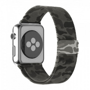  TTech Milanese Steel Loop  Apple watch 42 mm/44 mm Camo Black (BS-000066669) 3