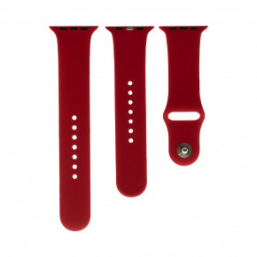  Apple Watch Band Silicone Two-Piece 42 / 44mm  27, Wine Red 14