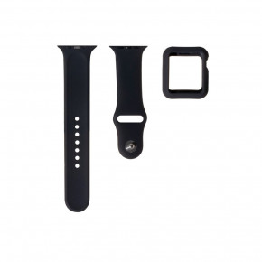  Apple Watch Band Silicone One-Piece + Protect Case 42  ׸ 4