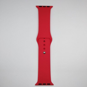  Apple Watch 38mm M/L silicone Red 4