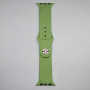  Apple Watch 38mm M/L silicone Mint green 4