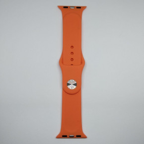  Apple Watch 38mm M/L silicone Nectarine 3