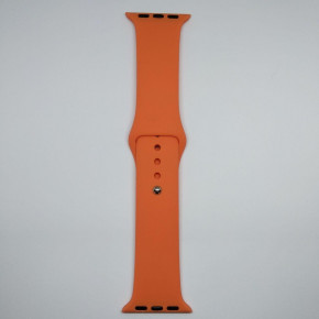  Apple Watch 38mm M/L silicone Nectarine 4