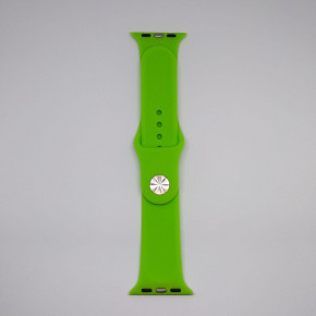  Apple Watch 38mm M/L silicone Lime 3