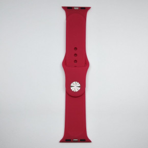  Apple Watch 38mm M/L silicone Cherry 3