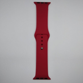  Apple Watch 38mm M/L silicone Cherry 4