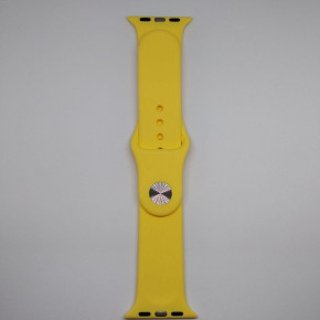  Apple Watch 38mm M/L silicone Yellow 3