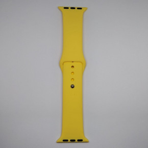  Apple Watch 38mm M/L silicone Yellow 4