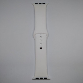  Apple Watch 38mm M/L silicone White 4