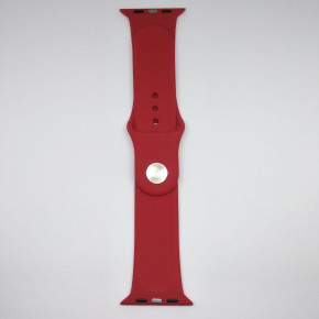  Apple Watch 42mm M/L silicone Cherry 3