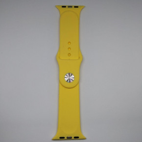  Apple Watch 42mm M/L silicone Yellow 3