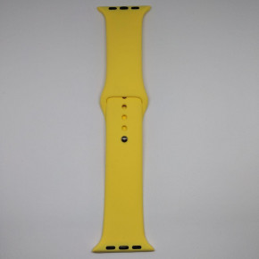  Apple Watch 42mm M/L silicone Yellow 4