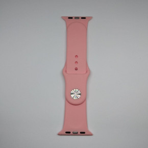  Apple Watch 42mm S/M silicone Pink 3