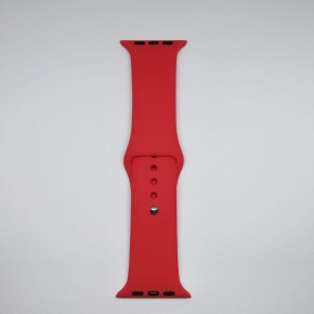  Apple Watch 42mm S/M silicone Red 4