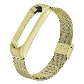  Metal BeCover  Xiaomi Mi Smart Band 5 Gold (705148)