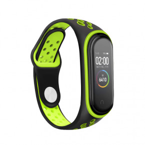  Nike Style BeCover  Xiaomi Mi Smart Band 5 Black-Green (705152) 11