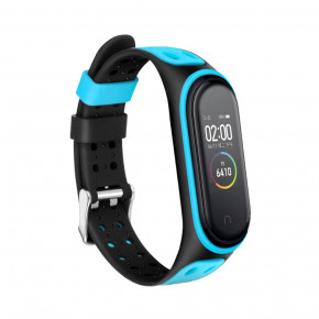  Colour Style BeCover  Xiaomi Mi Smart Band 5 Black-Blue (705154) 7