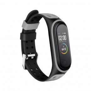  Colour Style BeCover  Xiaomi Mi Smart Band 5 Black-Gray (705155) 5