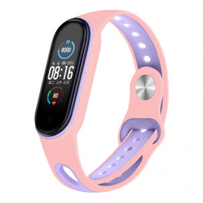  Sport Style BeCover  Xiaomi Mi Smart Band 5 Pink-Purple (705172) 6