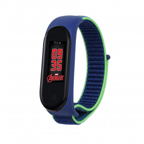  Nylon Style BeCover  Xiaomi Mi Smart Band 5 Blue-Green (705418)