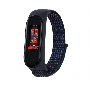  Nylon Style BeCover  Xiaomi Mi Smart Band 5 Deep Blue (705421)