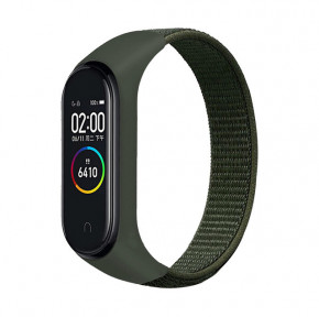  Nylon Style BeCover  Xiaomi Mi Smart Band 5 Khaki (705424)