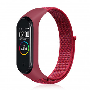  Nylon Style BeCover  Xiaomi Mi Smart Band 5 Red (705431)