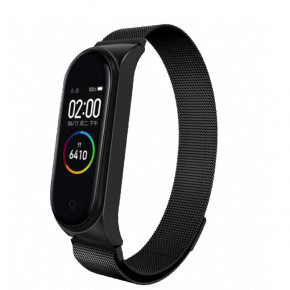  Milanese Style BeCover  Xiaomi Mi Smart Band 5 Black (705666)